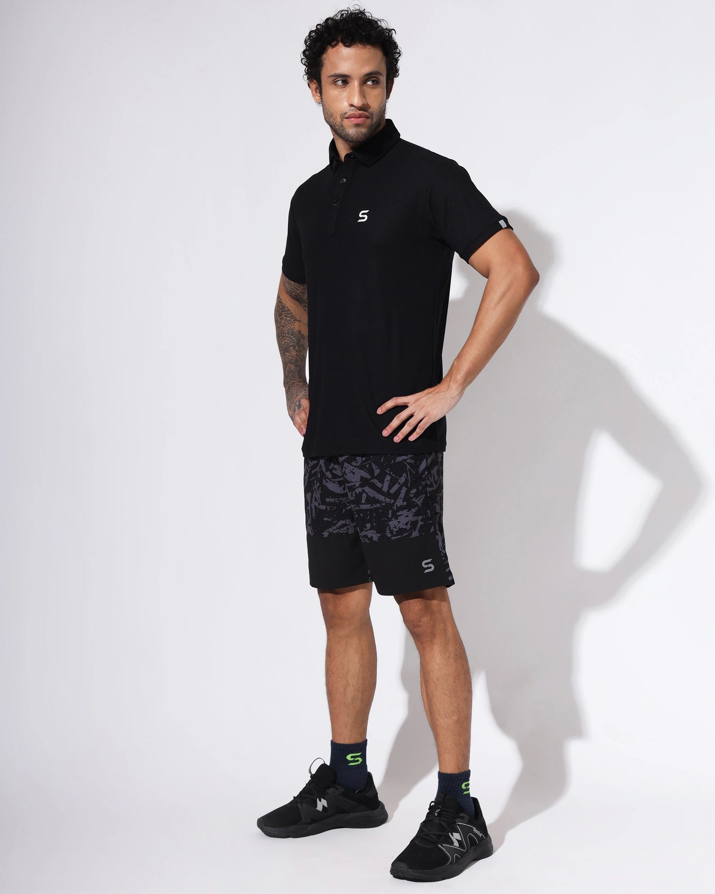 Men's Modern Abstract Athletic Shorts