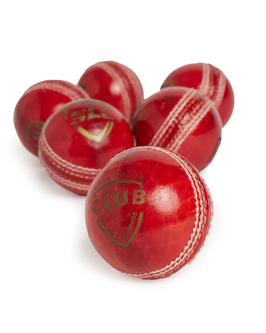 SLC Club 4 Part Leather Ball (30 Overs) Set of 2 Ball