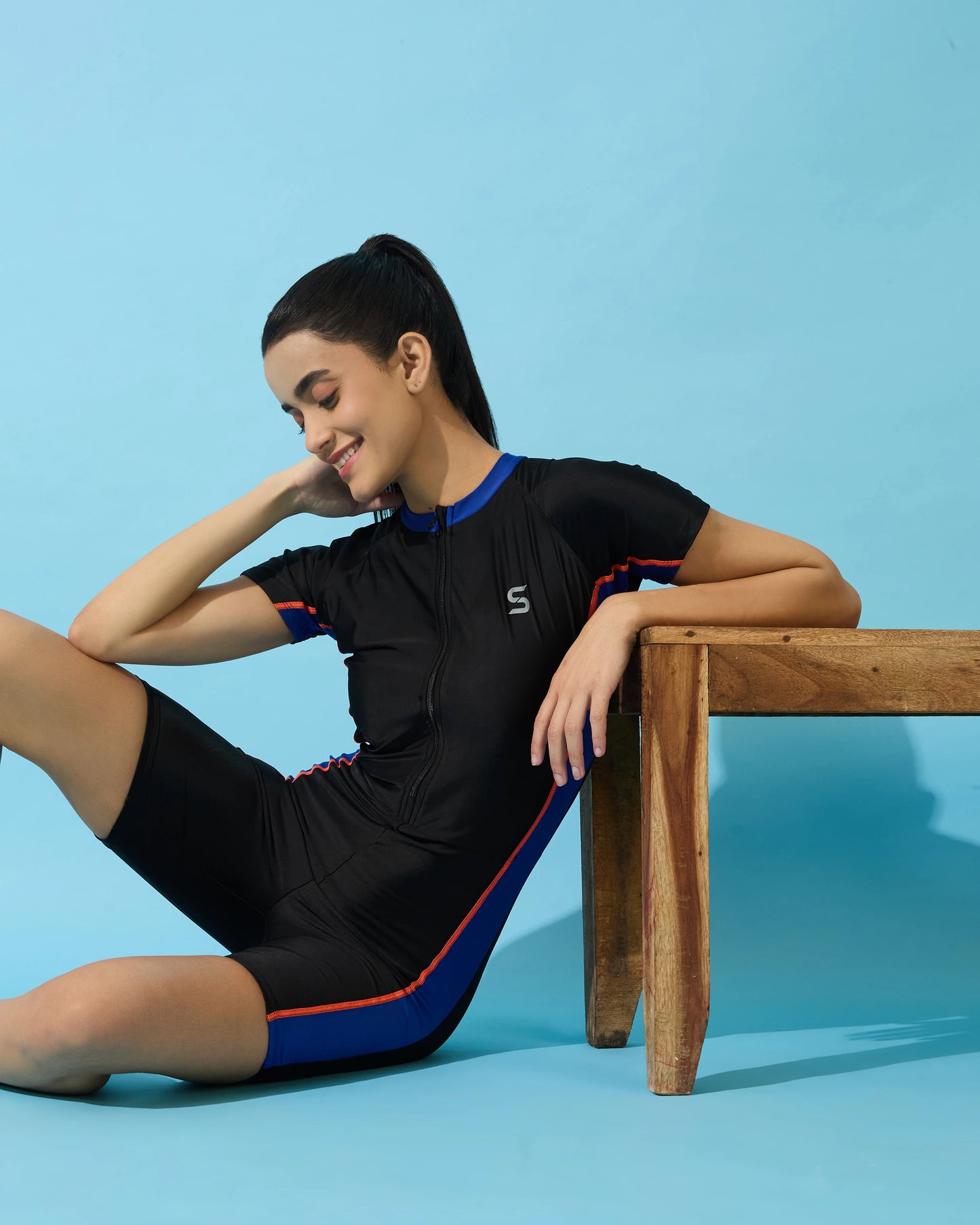 Swimming/Skating Half Length Suit for Adults and Kids