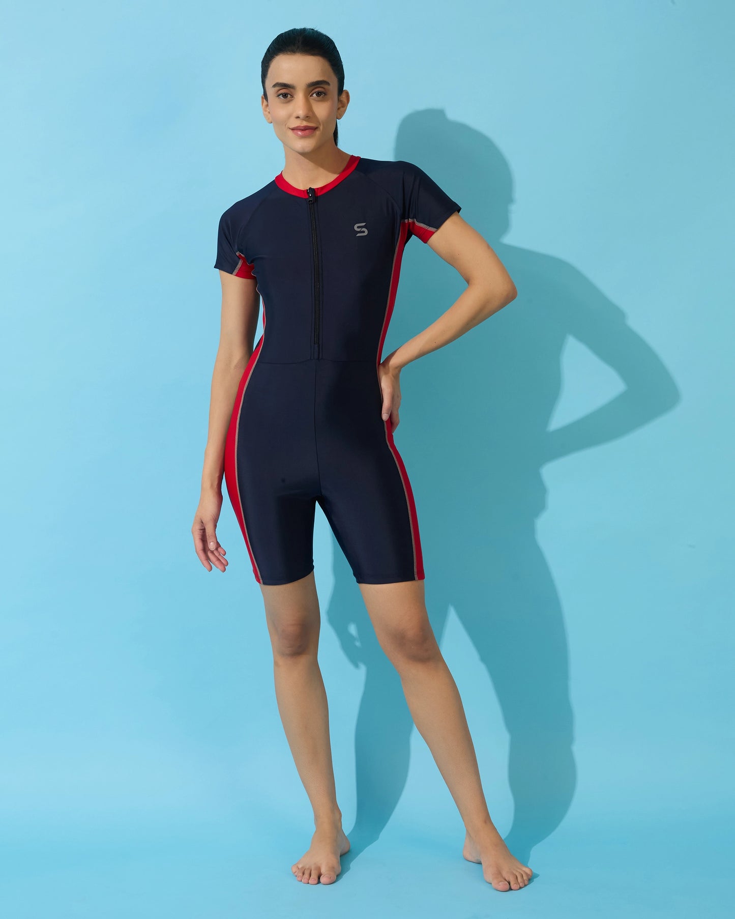 Swimming/Skating Half Length Suit for Adults and Kids