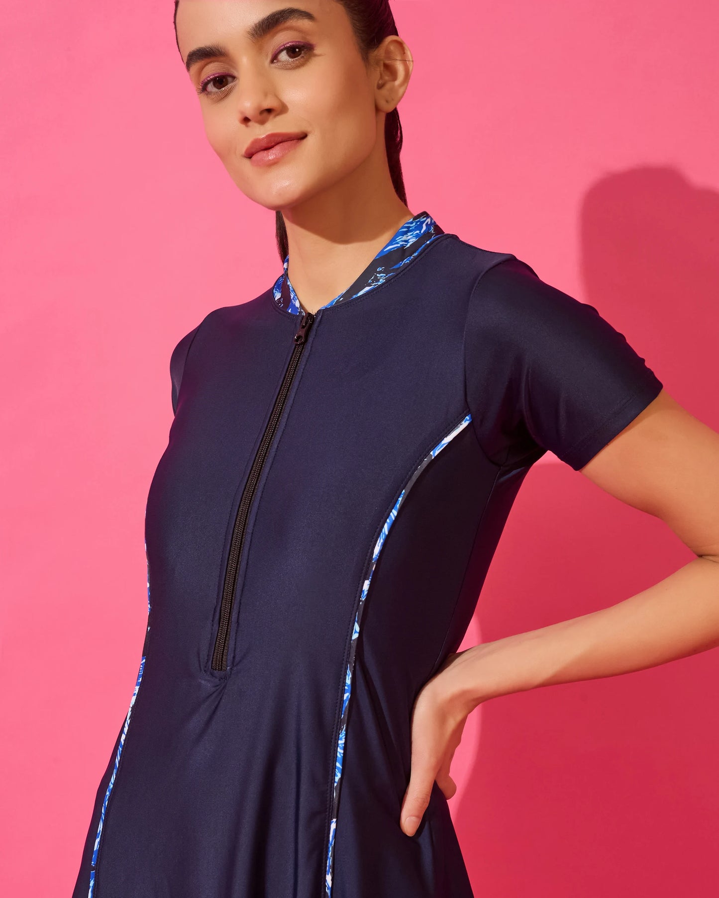 Short Sleeve Swim Suit