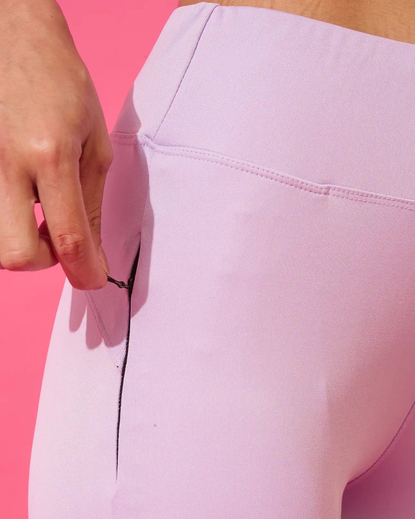Blush Pink Active Flared Leggings