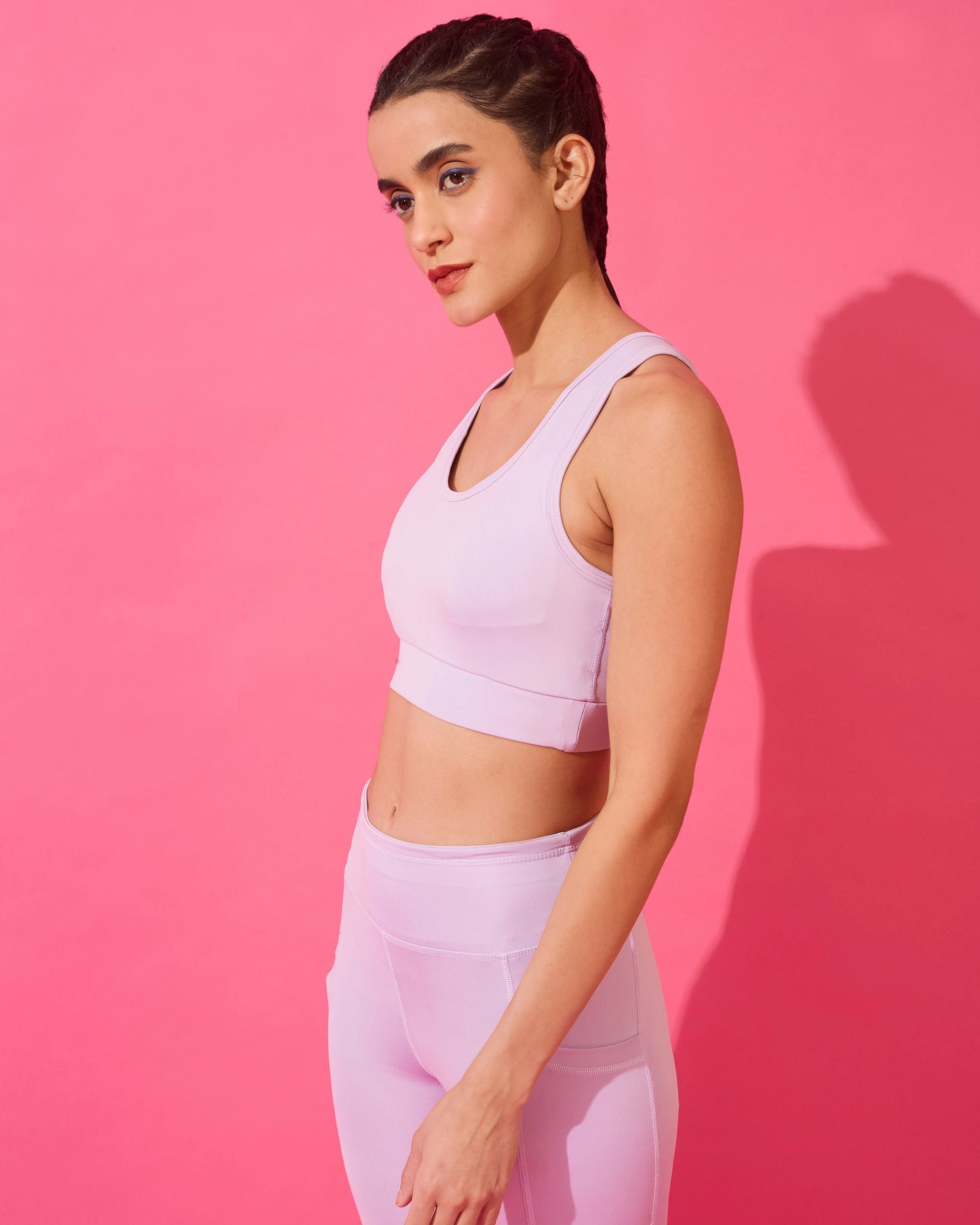 Blush Pink Elevate Performance Sports Bra