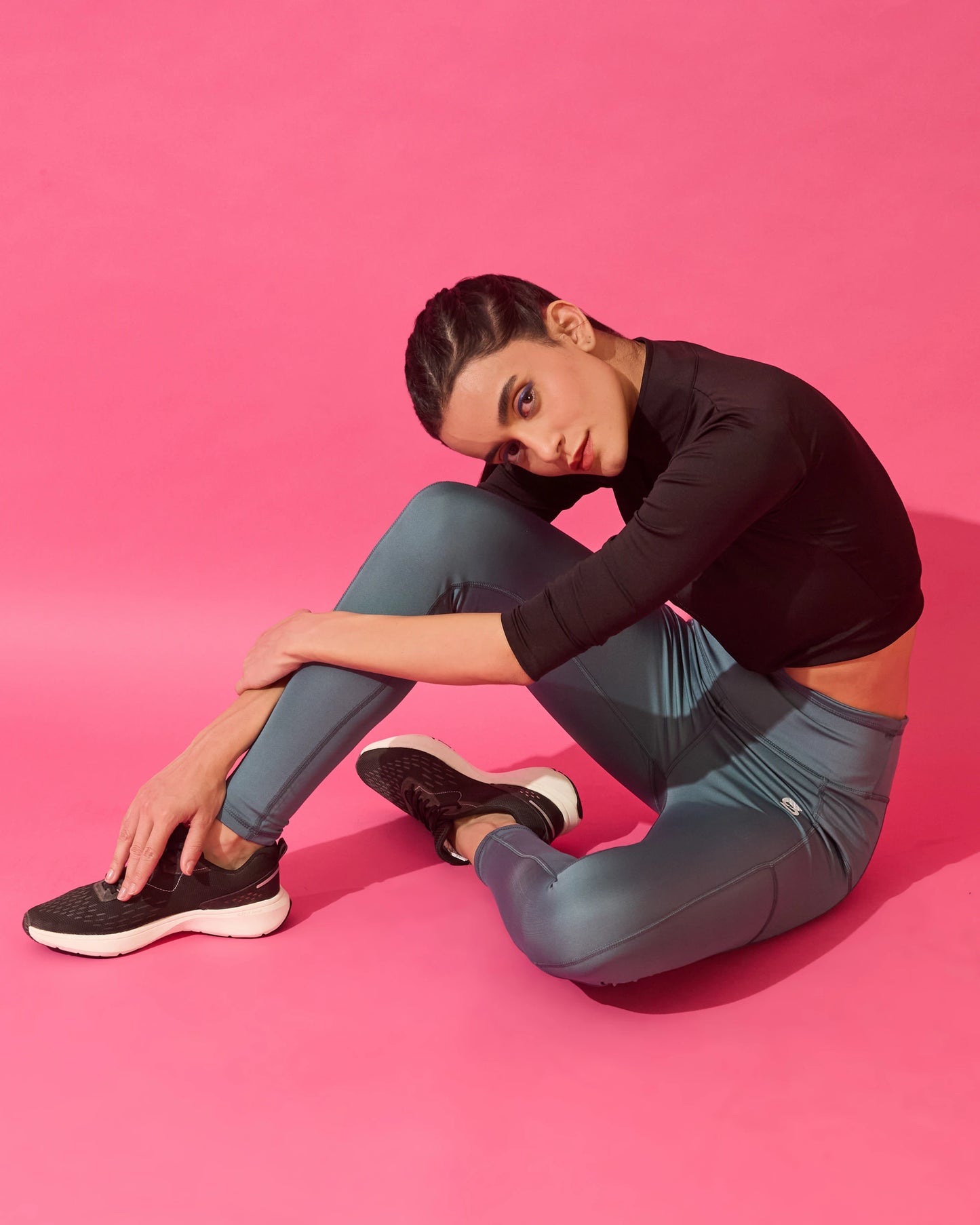 Storm Grey Active Leggings