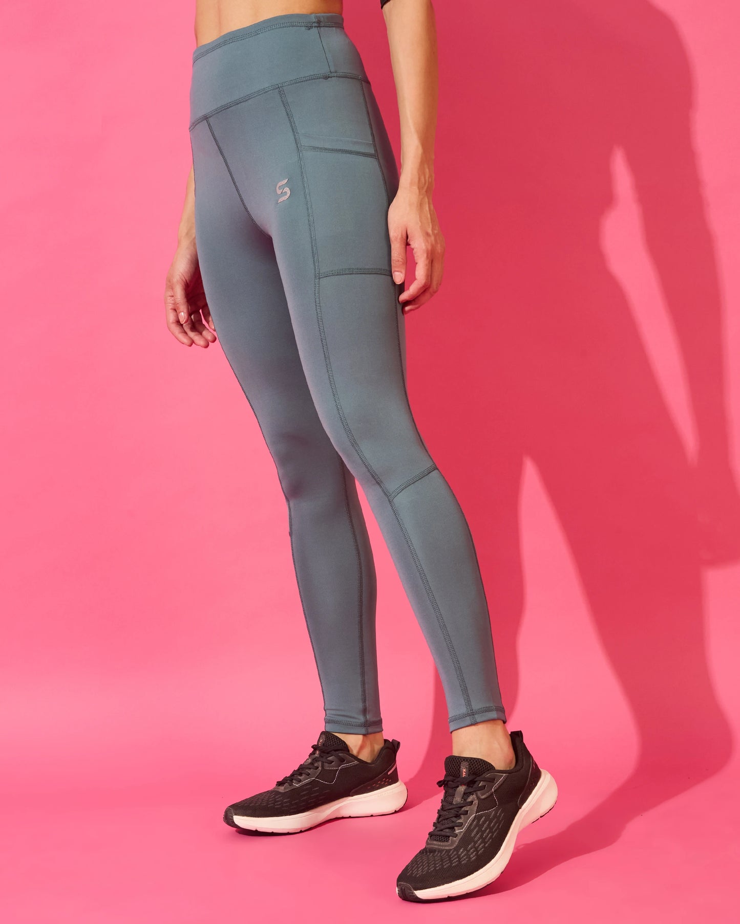 Storm Grey Active Leggings