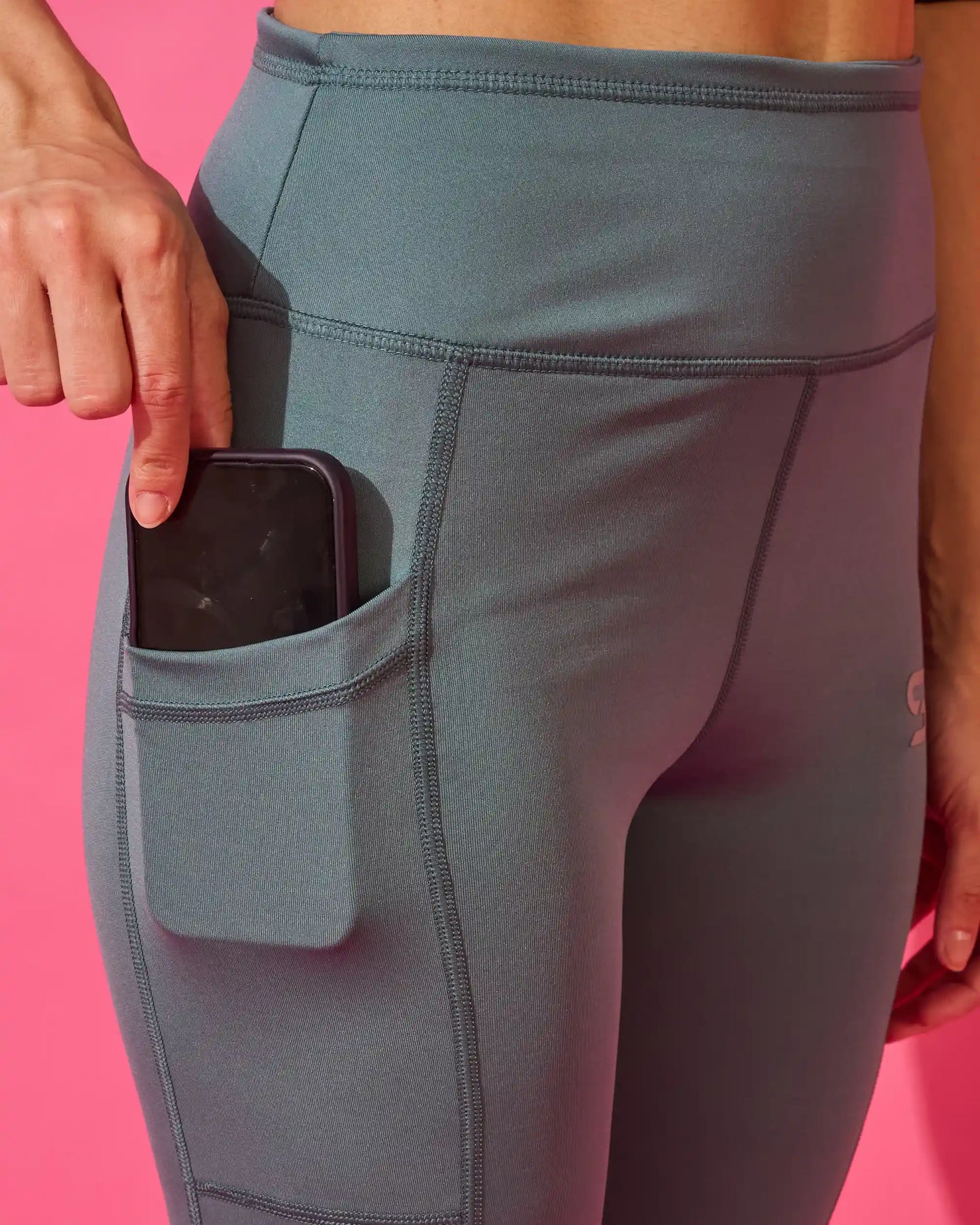 Storm Grey Active Leggings