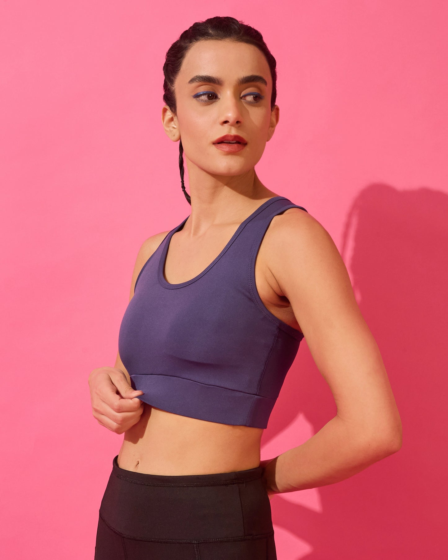 Twilight Purple Elevate Performance Sports Bra