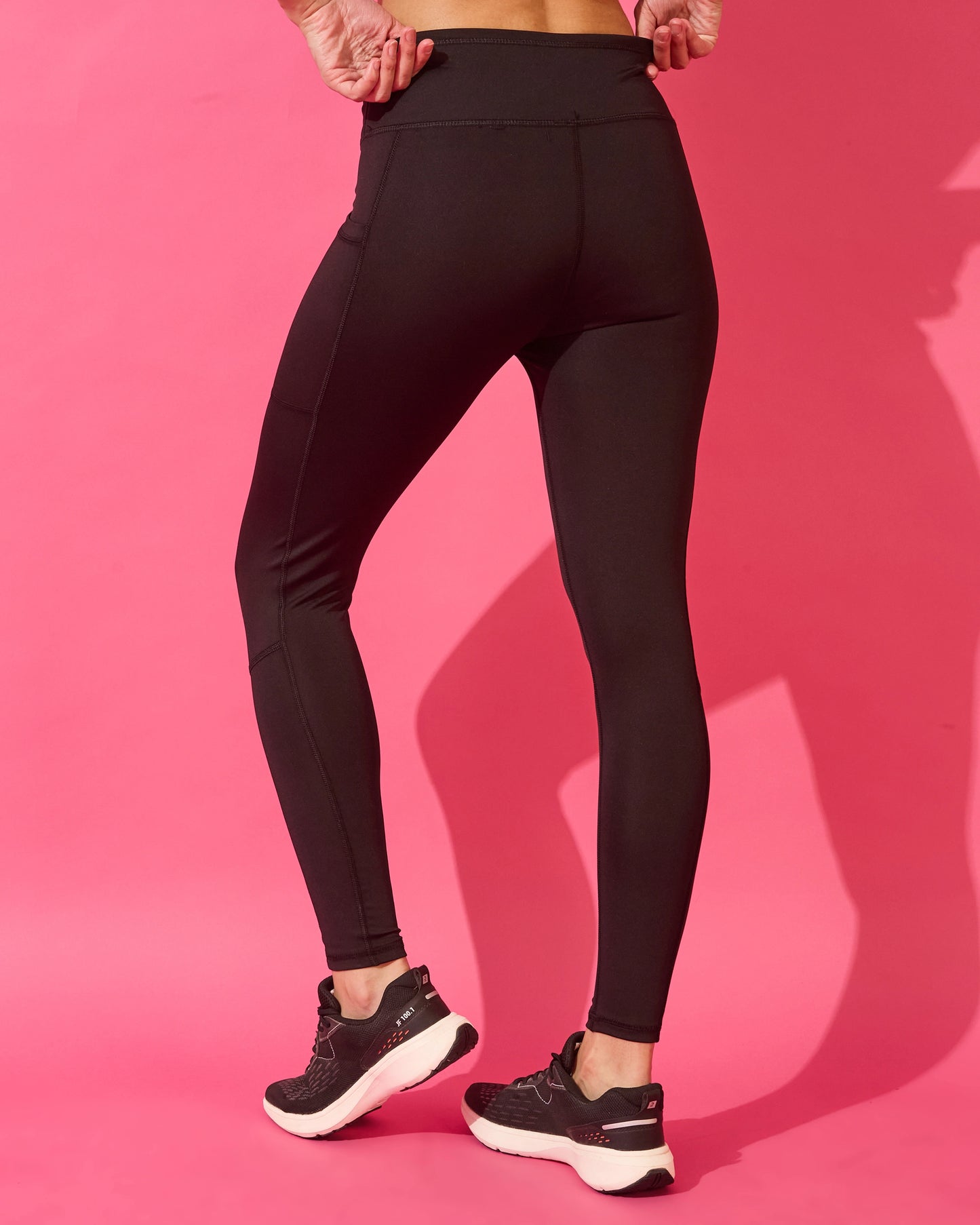 Jet Black Active Leggings