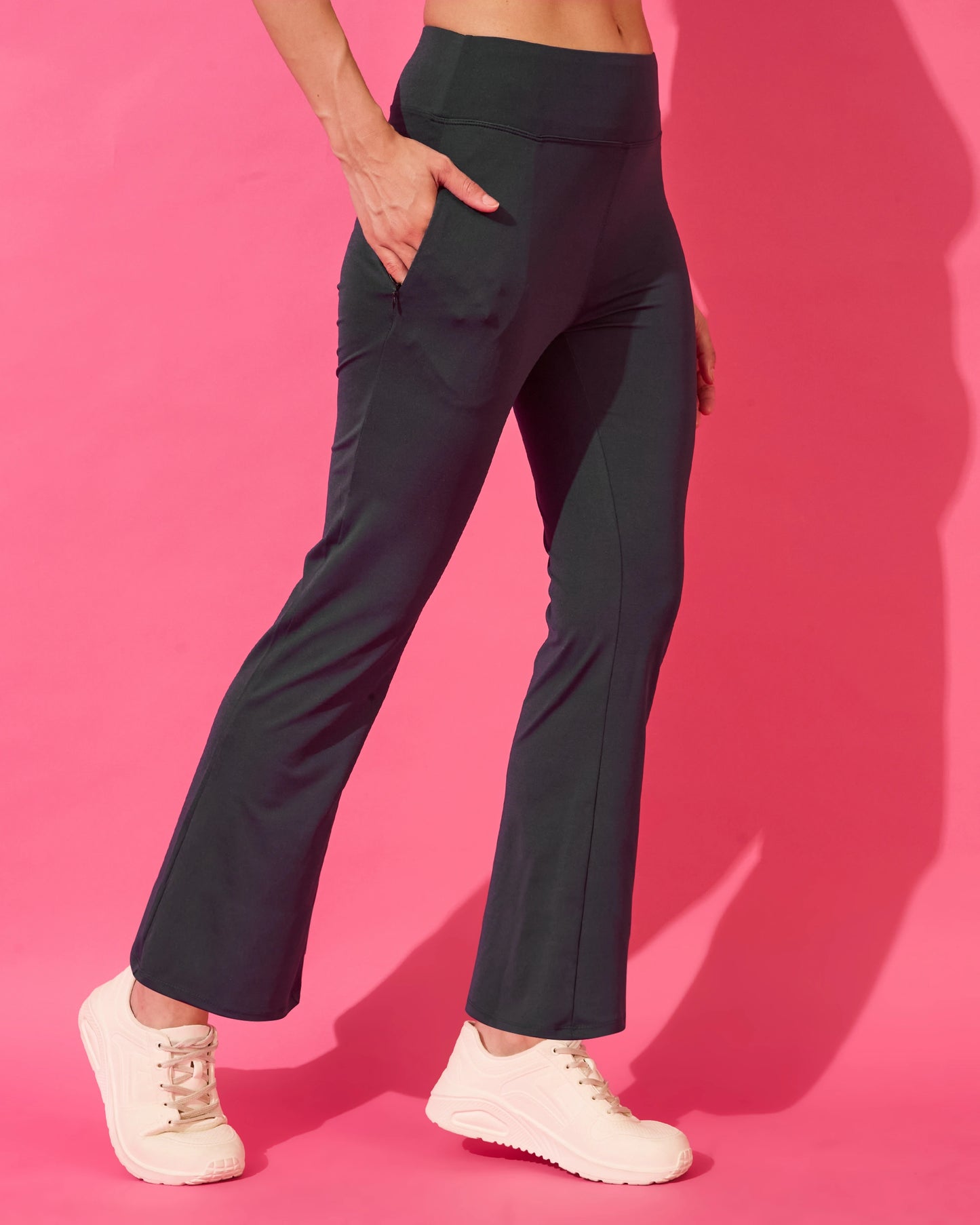 Deep Indigo Active Flared Leggings