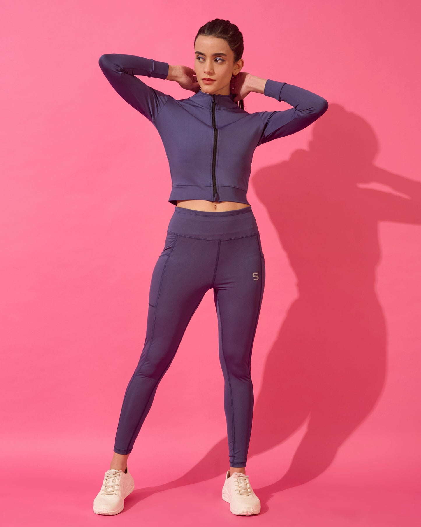 Twilight Purple Performance Zip-Up Jacket