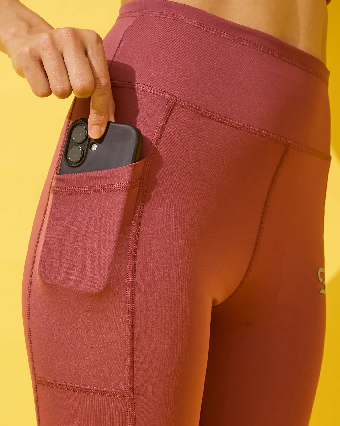 Burnt Rose Active Leggings