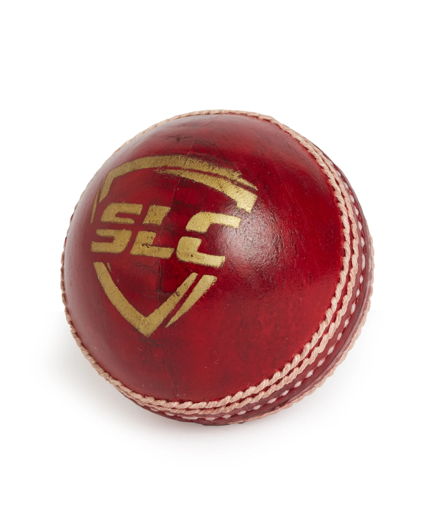 SLC Test 4 Cut Leather Ball (50 Overs) Set of 2 Ball