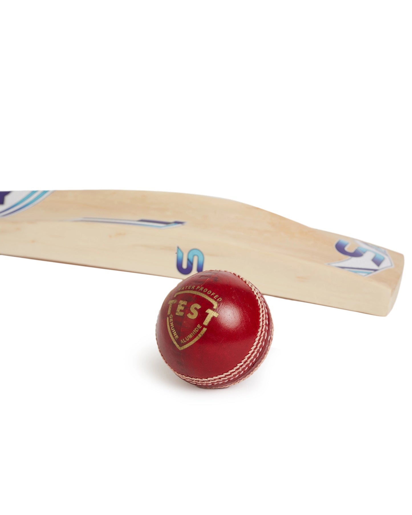 SLC Test 4 Cut Leather Ball (50 Overs) Set of 2 Ball