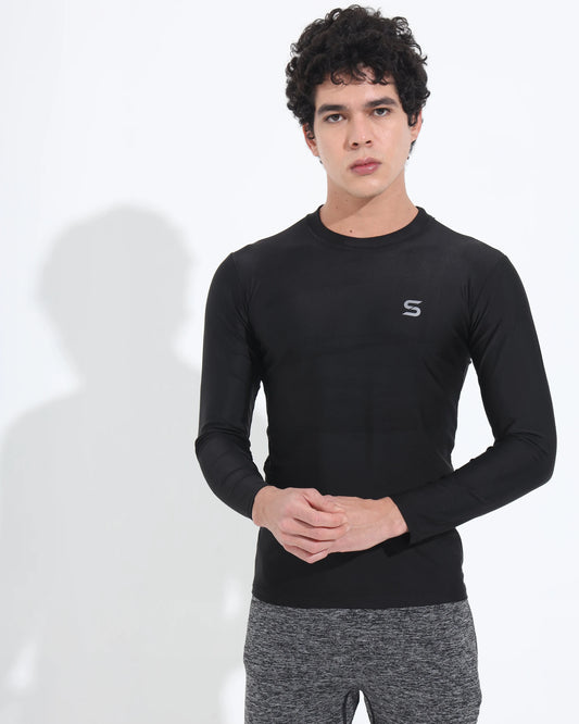 Men's Long Sleeve Compression Upper Tights